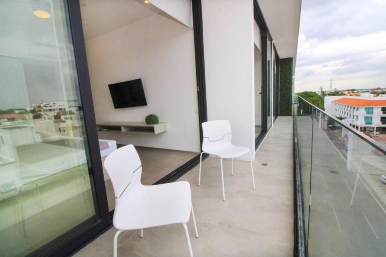Apartamento Downtown Exclusive 2br Ph With Priv Pool Gym Cinema Playa del Carmen